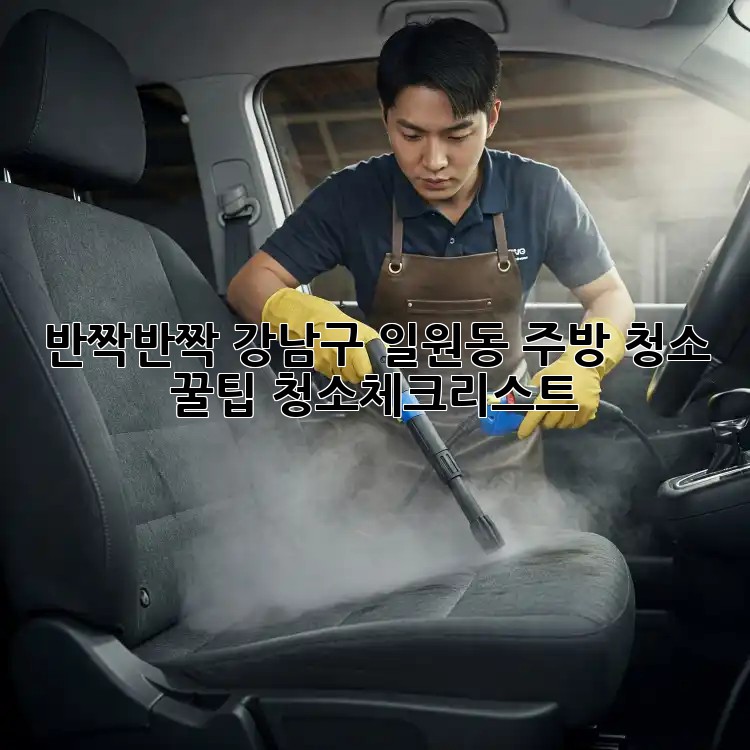 ✨반짝반짝✨ 강남구 일원동 주방 청소 꿀팁! #청소체크리스트