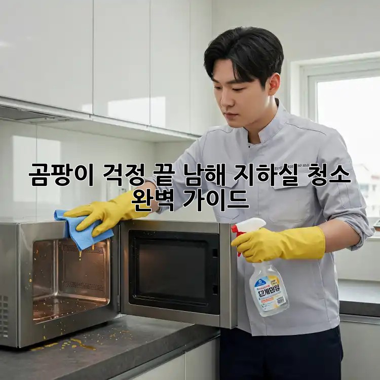 곰팡이 걱정 끝! 남해 지하실 청소 완벽 가이드