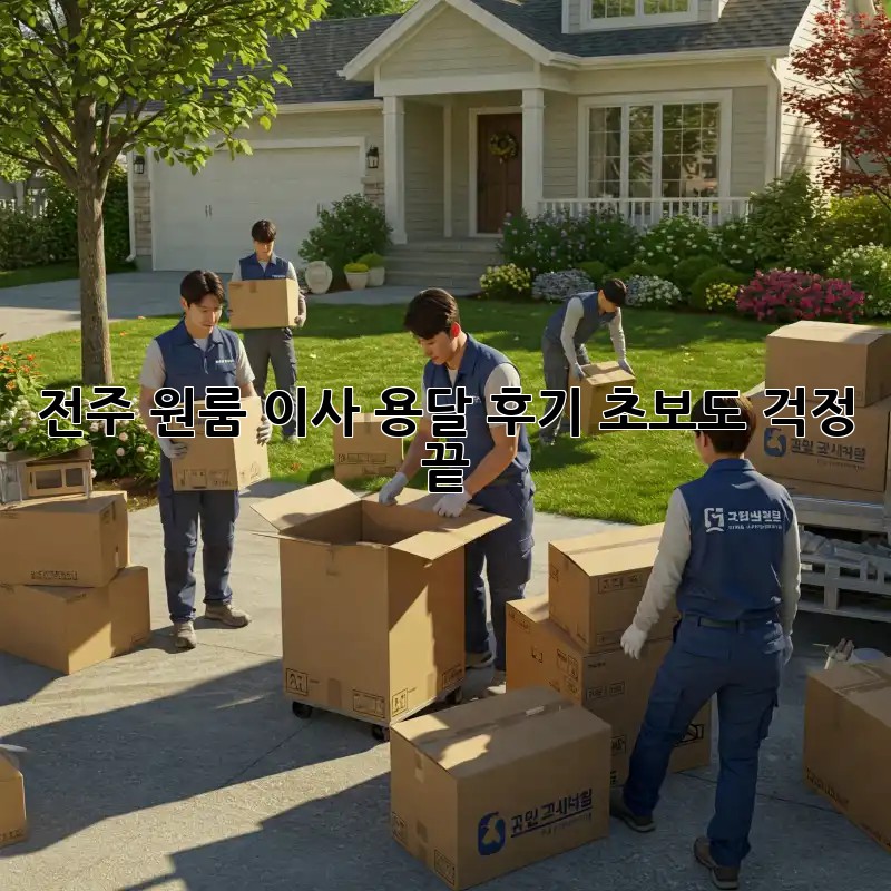 전주 원룸 이사 용달 후기: 초보도 걱정 끝!