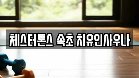 체스터톤스 속초 치유인사우나