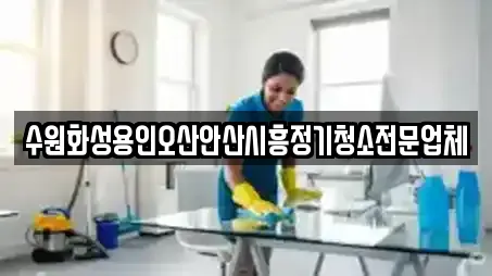 수원화성용인오산안산시흥정기청소전문업체