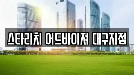 스타리치 어드바이져 대구지점