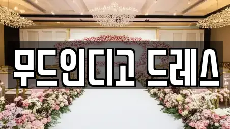 무드인디고 드레스