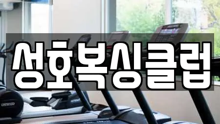 성호복싱클럽