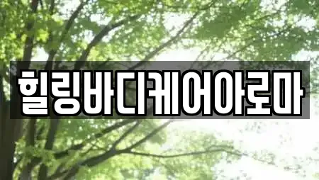 힐링바디케어아로마