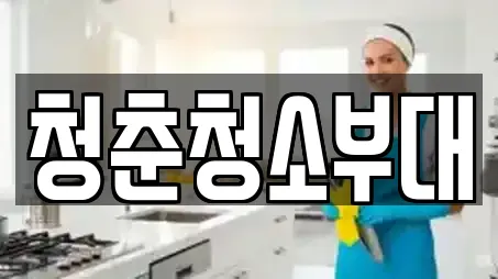 청춘청소부대
