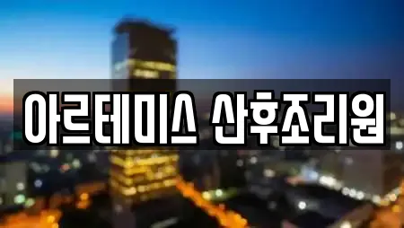 아르테미스 산후조리원