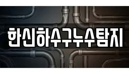 한신하수구누수탐지