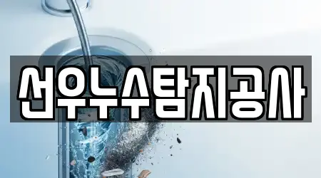 선우누수탐지공사
