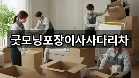 굿모닝포장이사사다리차