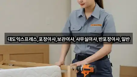 대도익스프레스,포장이사,보관이사,사무실이사,반포장이사,일반