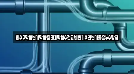 하수구막힘변기막힘씽크대막힘수전교체변기수리변기뚫음누수탐지