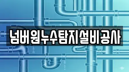 넘버원누수탐지설비공사