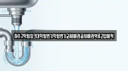 하수구막힘싱크대막힘변기막힘변기교체배관공사배관역류고압세척