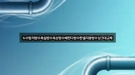 누수탐지방수욕실방수옥상방수베란다방수판넬지붕방수싱크대교체