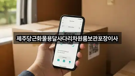 제주당근화물용달사다리차원룸보관포장이사