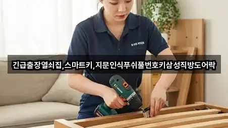 긴급출장열쇠집,스마트키,지문인식푸쉬풀번호키삼성직방도어락