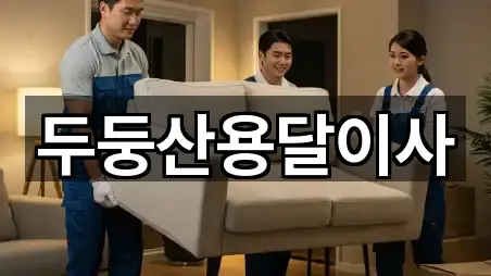 두둥산용달이사