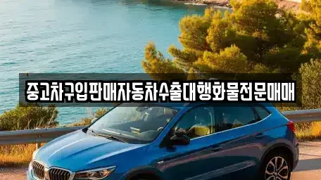 강원특별자치도 고성군 간성읍 중고차 전문 중고차구입판매자동차수출대행화물전문매매