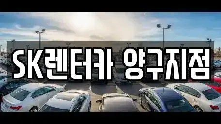 강원특별자치도 양구군 국토정중앙면 렌트카 전문 SK렌터카 양구지점