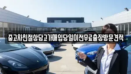 경기 고양시 일산서구 대화동 중고차 전문 중고차친절상담고가매입당일이전무료출장방문견적