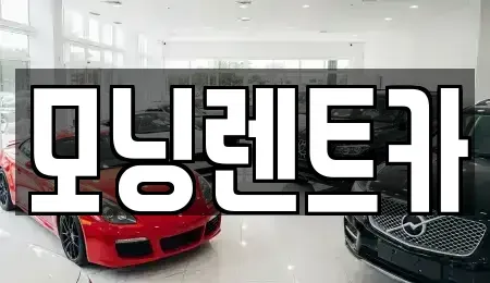 경기 양주시 백석읍 렌트카 전문 모닝렌트카