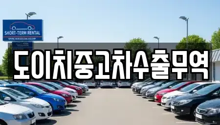 경기 연천군 왕징면 중고차매매 전문 도이치중고차수출무역