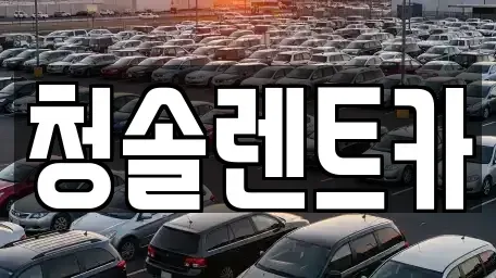 경기도 안성시 죽산면 렌트카 전문 청솔렌트카