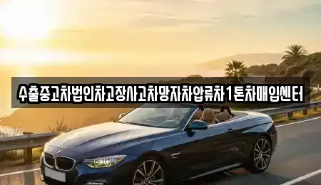 경기도 평택시 오성면 중고차매입 전문 수출중고차법인차고장사고차망자차압류차1톤차매입센터