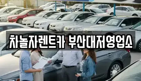 경상남도 김해시 대동면 렌트카 전문 차놀자렌트카 부산대저영업소