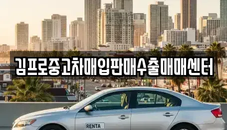 경상남도 양산시 동면 중고차매입 전문 김프로중고차매입판매수출매매센터