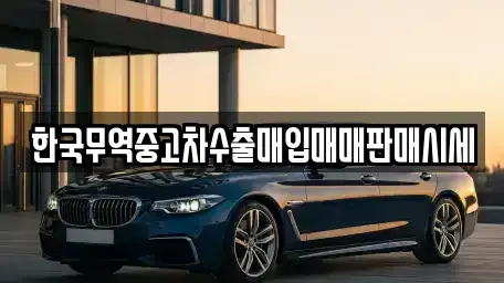 광주 동구 동명동 중고차 전문 한국무역중고차수출매입매매판매시세