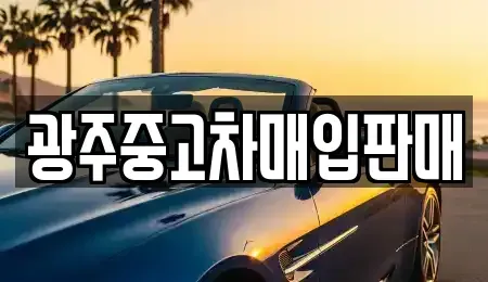 광주광역시 광산구 산월동 중고차매입 전문 광주중고차매입판매