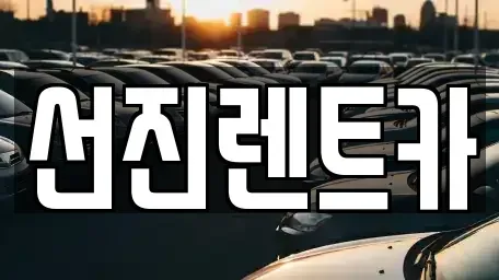 대구광역시 동구 신평동 렌트카 전문 선진렌트카