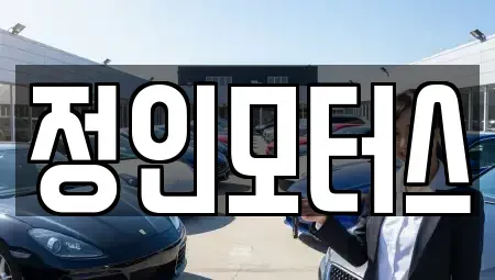 대구광역시 서구 원대동3가 중고차 전문 정인모터스