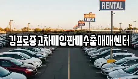 부산 중구 중앙동1가 중고차매입 전문 김프로중고차매입판매수출매매센터