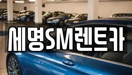 부산 중구 중앙동5가 렌트카 전문 세명SM렌트카