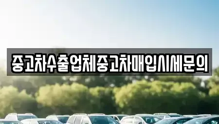 서울 서초구 서초동 중고차매입 전문 중고차수출업체중고차매입시세문의