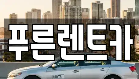 서울 용산구 한강로1가 렌트카 전문 푸른렌트카