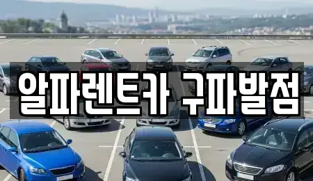 서울 은평구 렌트카 전문 알파렌트카 구파발점