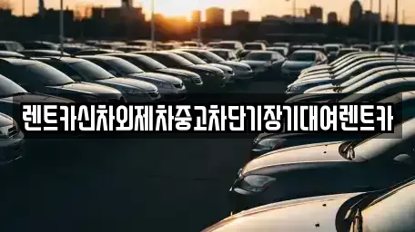 서울 종로구 가회동 단기렌트카 전문 렌트카신차외제차중고차단기장기대여렌트카