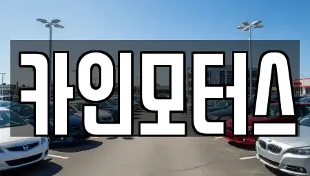서울 종로구 봉익동 중고차 전문 카인모터스