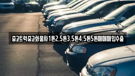 전라남도 목포시 복만동 중고차매입 전문 중고트럭중고화물차1톤2.5톤3.5톤4.5톤5톤매매매입수출