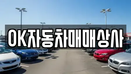 전라남도 여수시 웅천동 중고차매매 전문 OK자동차매매상사