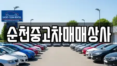 전라남도 완도군 완도읍 중고차매매 전문 순천중고차매매상사