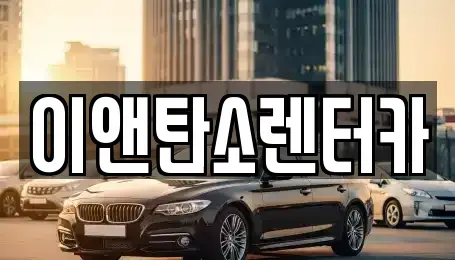 전북 전주시 덕진구 반월동 렌트카 전문 이앤탄소렌터카