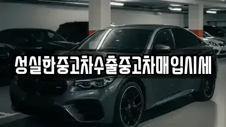 전북특별자치도 전주시 완산구 효자동1가 중고차매입 전문 성실한중고차수출중고차매입시세