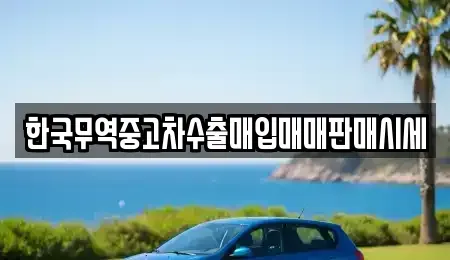전북특별자치도 정읍시 금붕동 중고차 전문 한국무역중고차수출매입매매판매시세