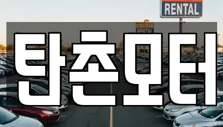 충청남도 공주시 이인면 중고차 전문 탄촌모터