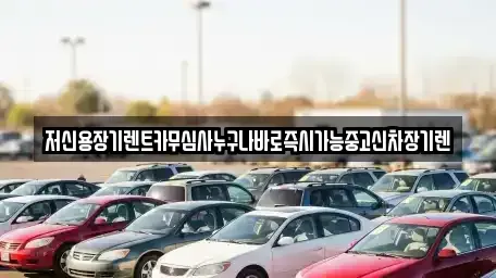 충청남도 천안시 동남구 신방동 장기렌트카 전문 저신용장기렌트카무심사누구나바로즉시가능중고신차장기렌